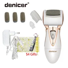 Перезаряжаемые мозолей Remover VS Sholl Ноги Уход Инструмент о Педикюр Электрический Уход за ногами файл для ног Peel+ 3 ролик головки