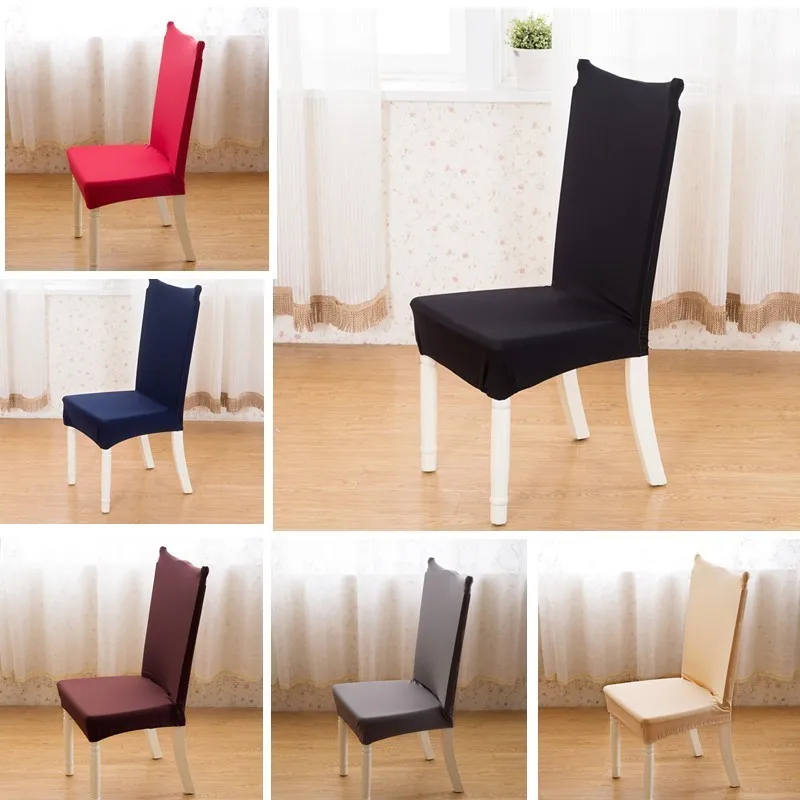 

1pc Modern High Elastic Spandex Chair Cover With Backrest Stretch Removable Dining Chair Cover Protector Home Seat Case