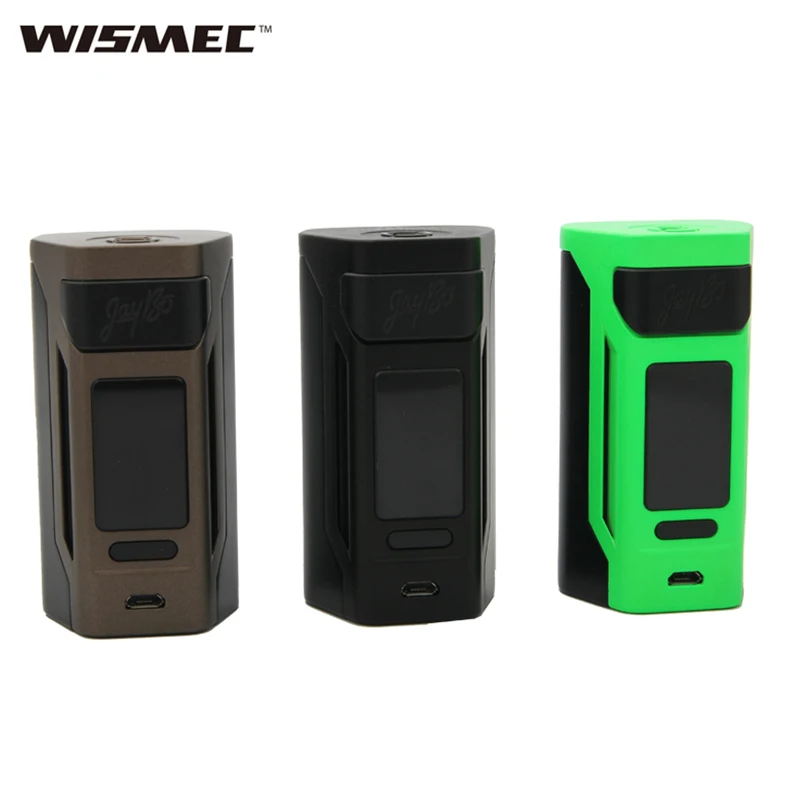 Wismec рел RX2 20700 200 Вт электронная сигарета коробка мод Vape питание от 18650 или батареи
