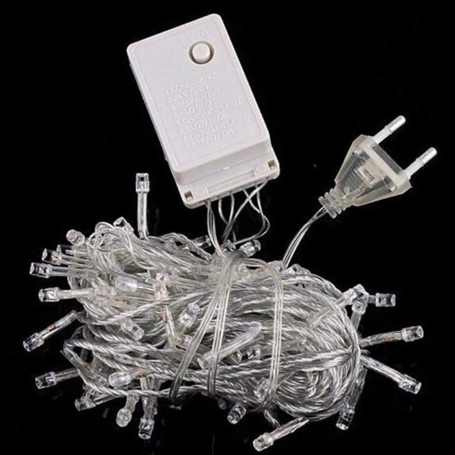 Aliexpress.com : Buy String Light 100 LED 10M Christmas/Wedding/Party Decoration Lights garland ...