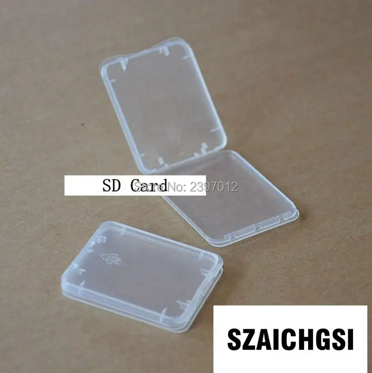 SZAICHGSI CF TF XD sd-карта пластиковый корпус Коробка Новое поступление хорошее качество Быстрая 1000 шт./партия