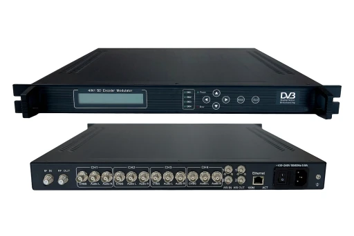 4в1 MPEG-2 AV DTMB модулятор(4AV in, DTMB out) DTMB-T радиомодулятор и оборудование для телевещания sc-4205