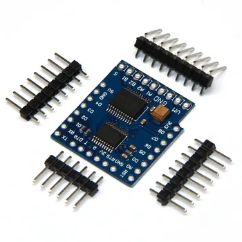

5pcs of Motor Shield For D1 mini I2C Dual Motor Driver TB6612FNG (1A) V1.0.0