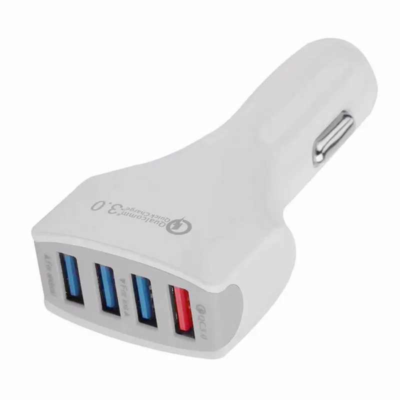 Быстрая зарядка 3 0 Автомобильное зарядное устройство USB C Питание доставка PD порт