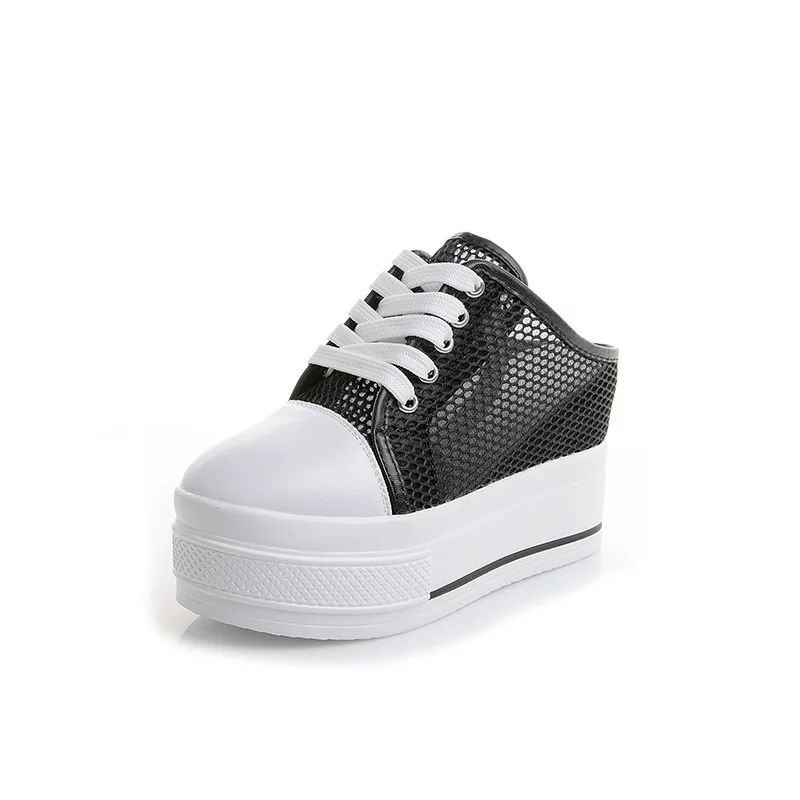 

2019 New Women's Shoes Women's Sandals and Mesh Hollow Breathable Slippers Zapatos De Mujer