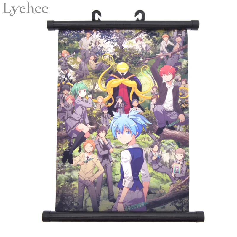 Lychee японский аниме класс убийцы Korosensei холст прокрутки живопись Домашний