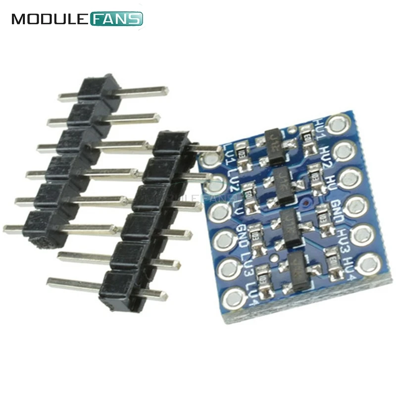 

5PCS IIC I2C Logic Level Converter Bi-Directional Board Module 5V 3.3V DC Module For Arduino With Pins