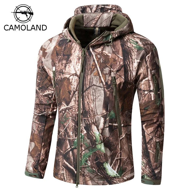 

Lurker Shark Skin Softshell Military Tactical Jacket Men Waterproof Windproof Warm Coat Camouflage Hooded Camo Army Clothing