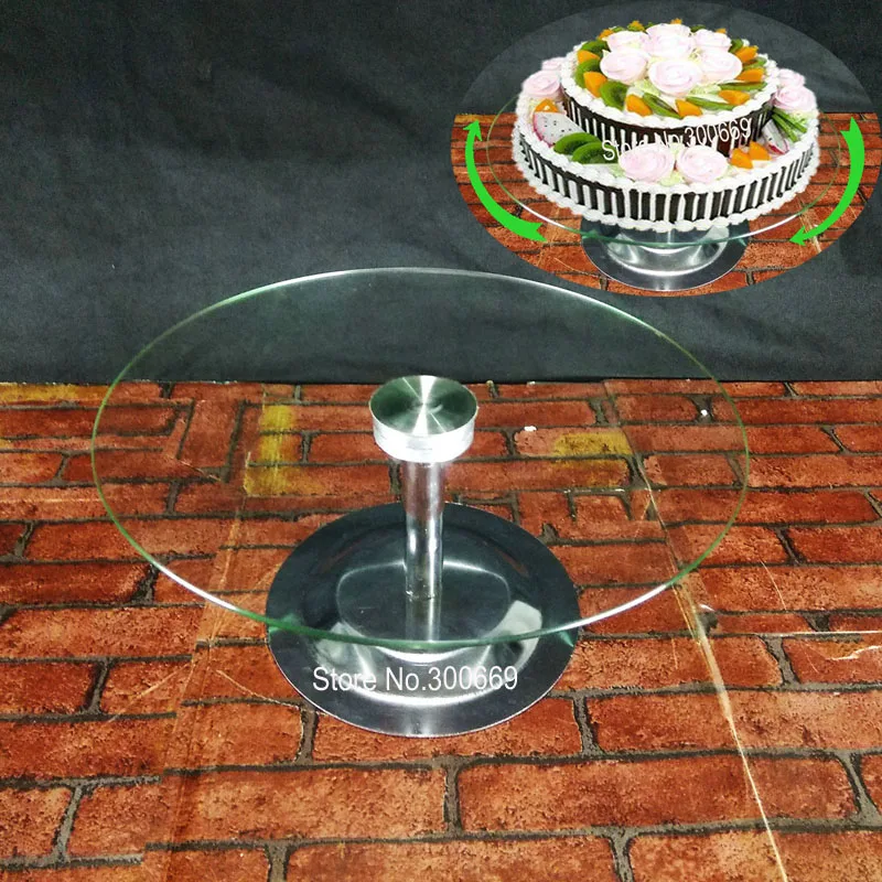 

Cake Stand Platter Turntable Mouse Over Image To Zoom 360 Revolving Cupcake Dessert Wedding Birthday Party Display 30cm