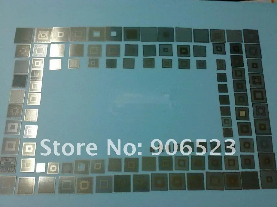 Трафареты 268 шт./компл. INTEL NVIDIA ATI VIA chips reball нагревательный шаблон непосредственно
