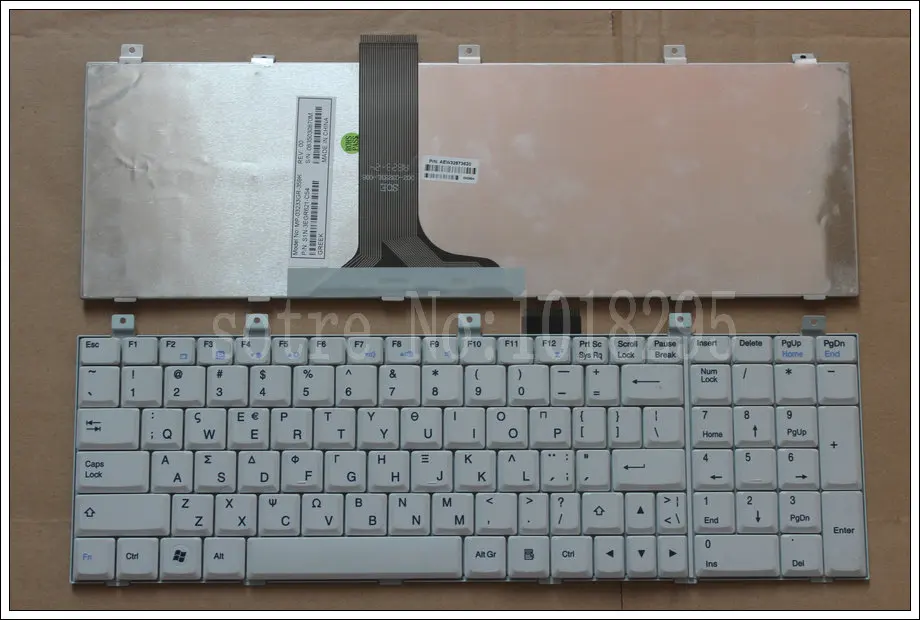 Новая клавиатура для ноутбука MSI A5000 A6000 CR600 VR600 VR601 VR630 PR600 PR601 EX600 X600 GREEK GK |