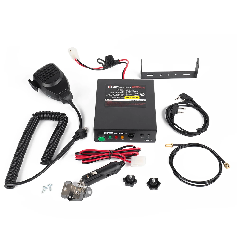 Радиочастотный усилитель x VGC VR P25 для UHF 400 470 20 40 Вт Выход 2 6 Входные аналоговые