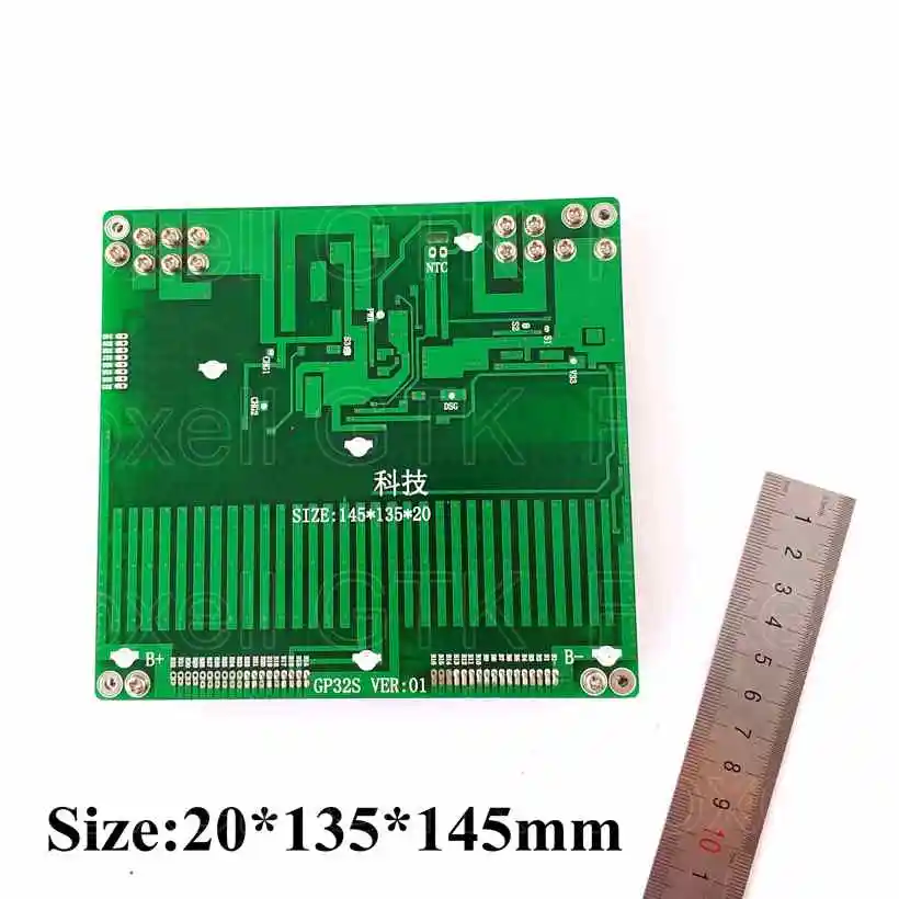 BMS 15S 36v 20S 48v LTO battery 2.4v lithium titanium oxide Battery Protection Board 50A BMS 100A amp Balance 20 Cells PCB BMS (5)