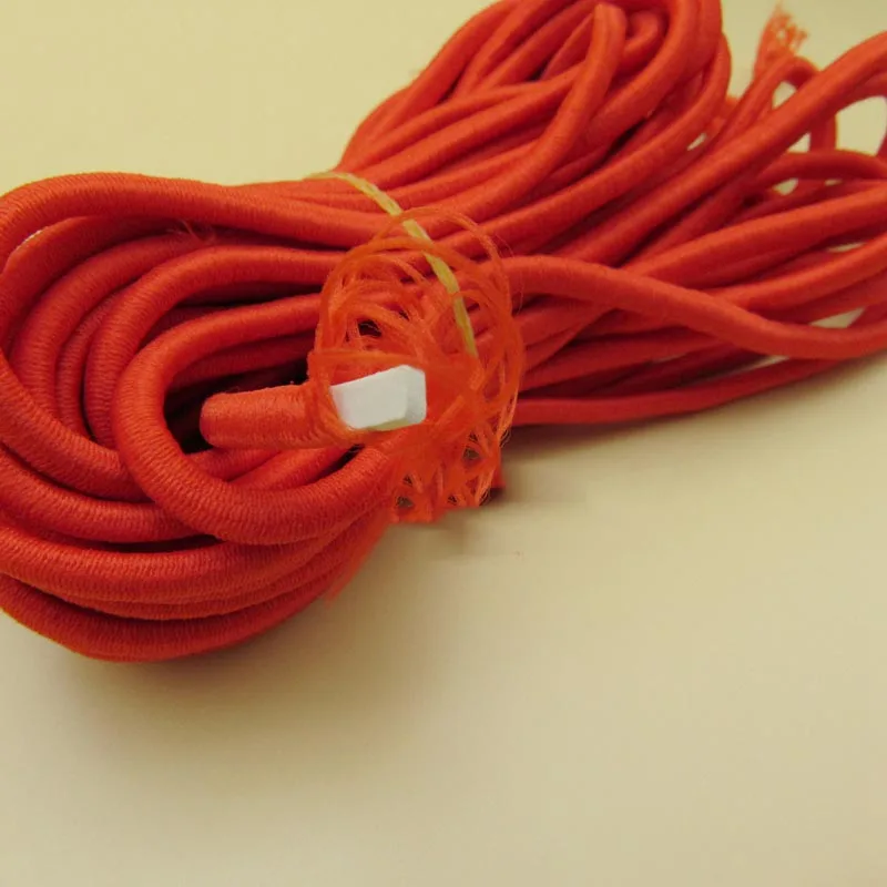 10 метров 5 мм экологически чистый круглый эластичный шнур мягкие эластичные ленты Веревка для детской одежды пояс для брюк DIY аксессуары для одежды