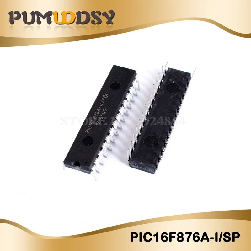 10 шт. PIC16F876A-I/SP DIP28 PIC16F876A DIP 16F876A новые и оригинальные микроконтроллеры |