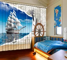 Decorative door font b curtain b font custom hd ferry scenery 3d photo font b curtain