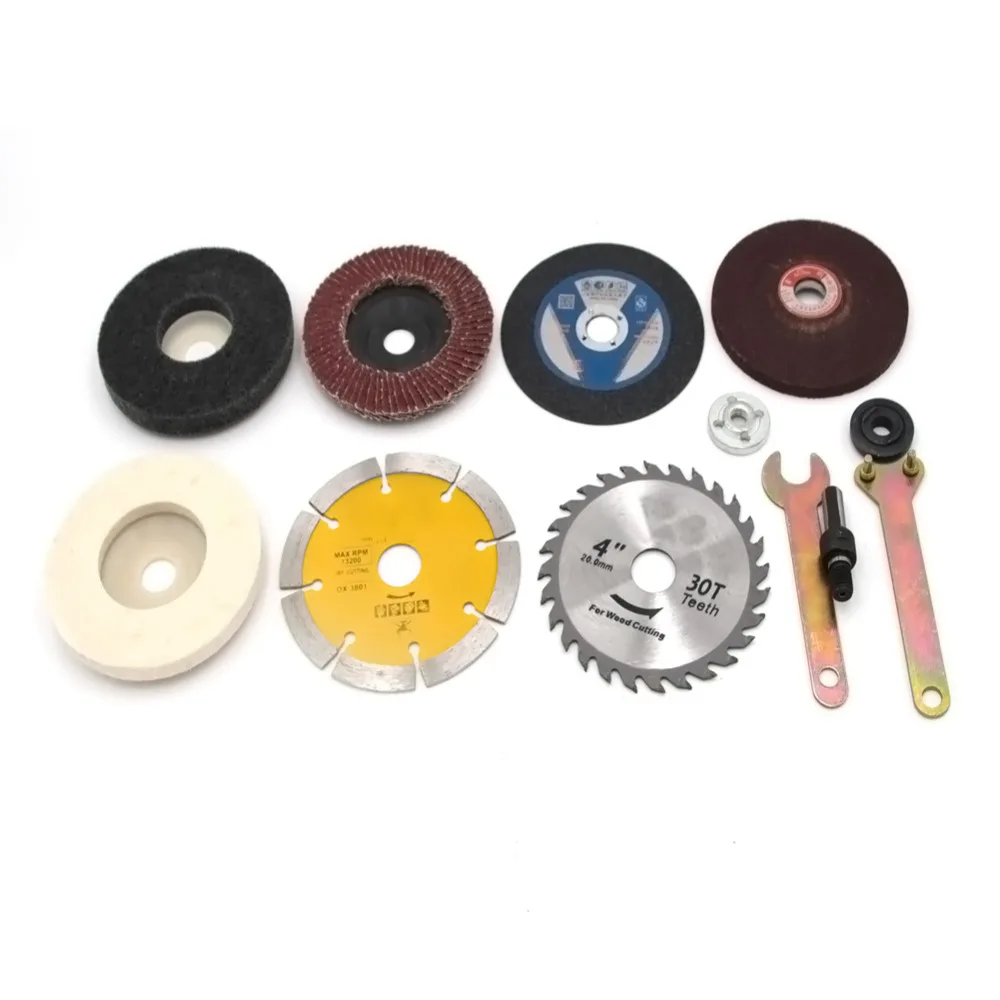 10Pcs Conversion Shank Accessories Spanner Drill Metal Cutting