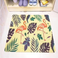 Коврик для кухни и ванной комнаты из ПВХ, шесть цветов, зашифрованный проволочный круг, Впитывающий Коврик для дома