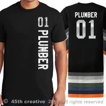 

Double Side Plumbers Sport Jersey T Shirt - Pro Plumbing Shirt Plumber Sports Jersey Shirt 2019 Short Sleeve Men O-Neck T Shirt