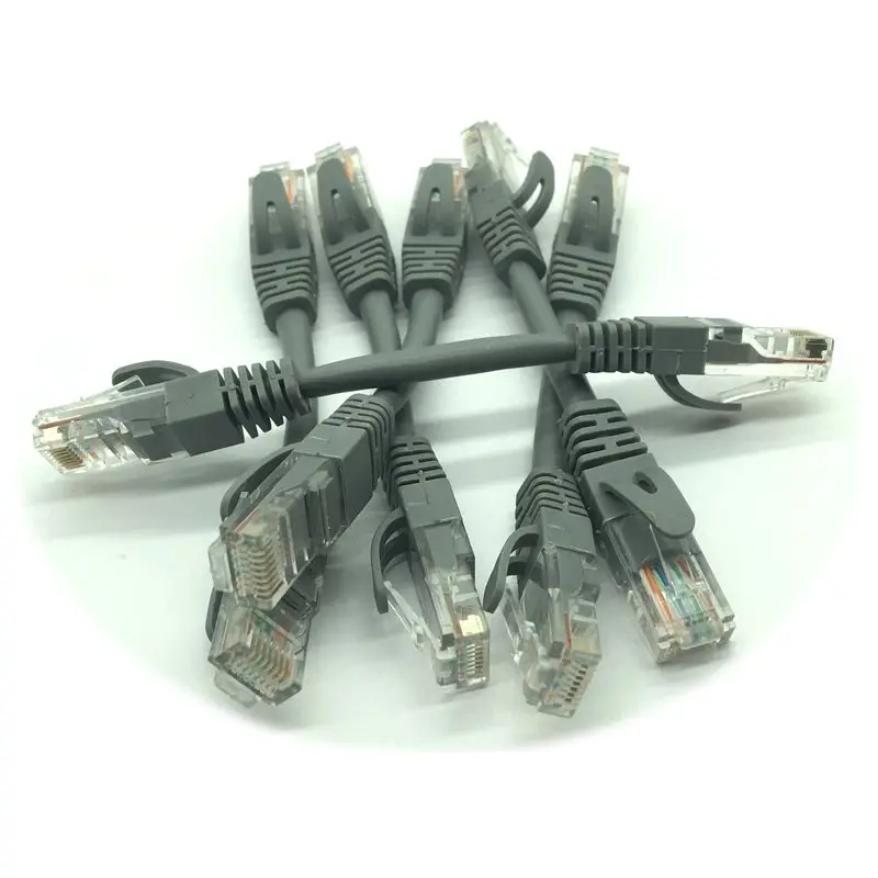 Сетевой кабель Ethernet UTP категории CAT 5 10 см папа Папа гигабитный патч корд RJ45 витая