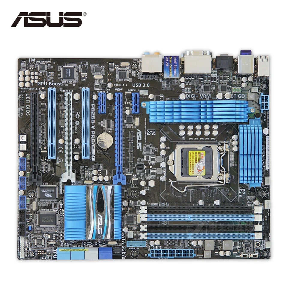 Оригинальный использовать ASUS P8Z68-V Pro/GEN3 рабочего Материнская плата для Z68 разъем