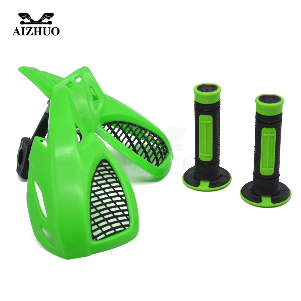 

Motorcycle Handguard Hand Guard & Hand Grips Handlebar FOR KAWASAKI KX65 KX85 KX100 KX 65 85 100 2000-2016 2015 2014 2013 2012