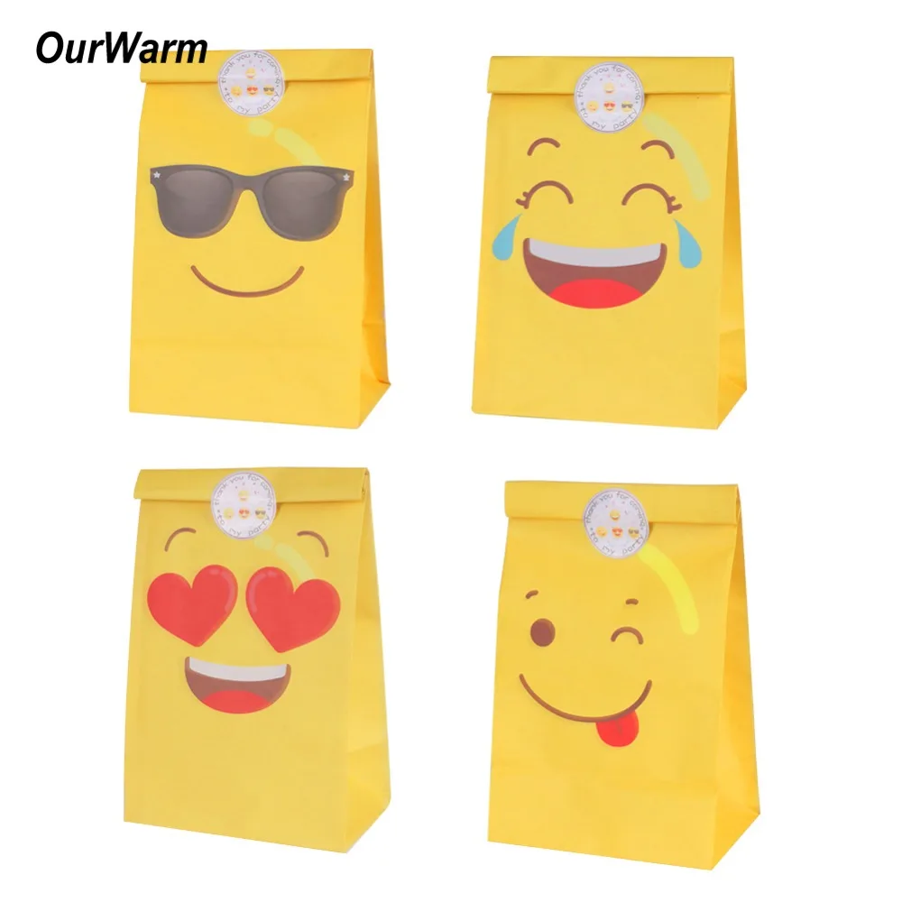 OurWarm 12 قطعة ورقة شنطة هدايا يونيكورن عيد ميلاد حزب زينة الرموز التعبيرية الحلوى حقيبة استحمام الطفل الصبي فتاة حزب إمدادات الفشار مربع OurWarm 12 قطعة ورقة شنطة هدايا يونيكورن عيد ميلاد حزب زينة الرموز التعبيرية الحلوى حقيبة استحمام الطفل الصبي فتاة حزب إمدادات الفشار مربع