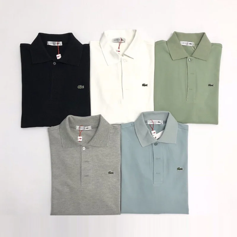 LACOSTE LEGEND Running Shirt Outdoor Sport Clothing Cotton Running t-shirt Sportswear Comfortable GYM Shirts Clothes