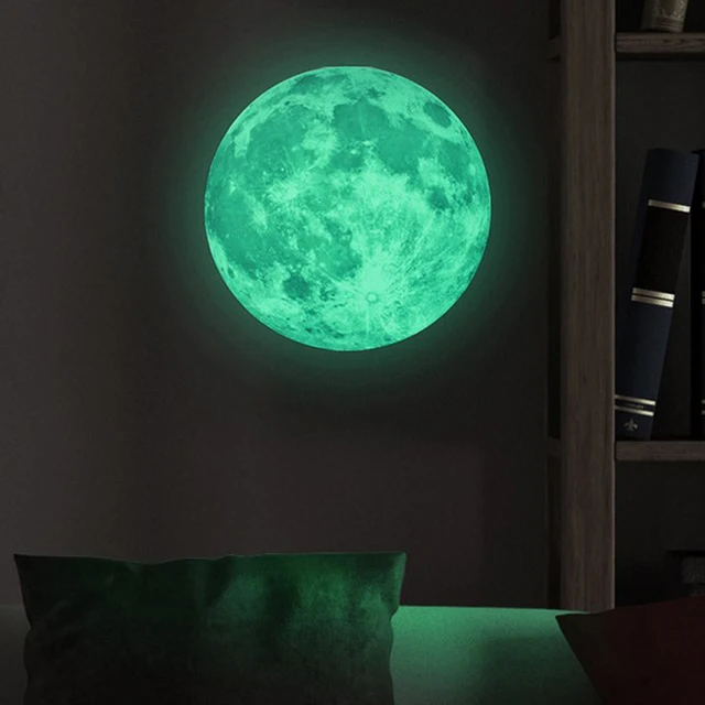 Glow In The Dark Wall Murals aliexpress : buy luminous art mural wall sticker moon glow in Glow In The Dark Wall Murals aliexpress : buy luminous art mural wall sticker moon glow in