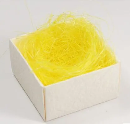 

100g Wholesale Natural Raffia Jute Gift/Candy Packing Material Favor Box Filler