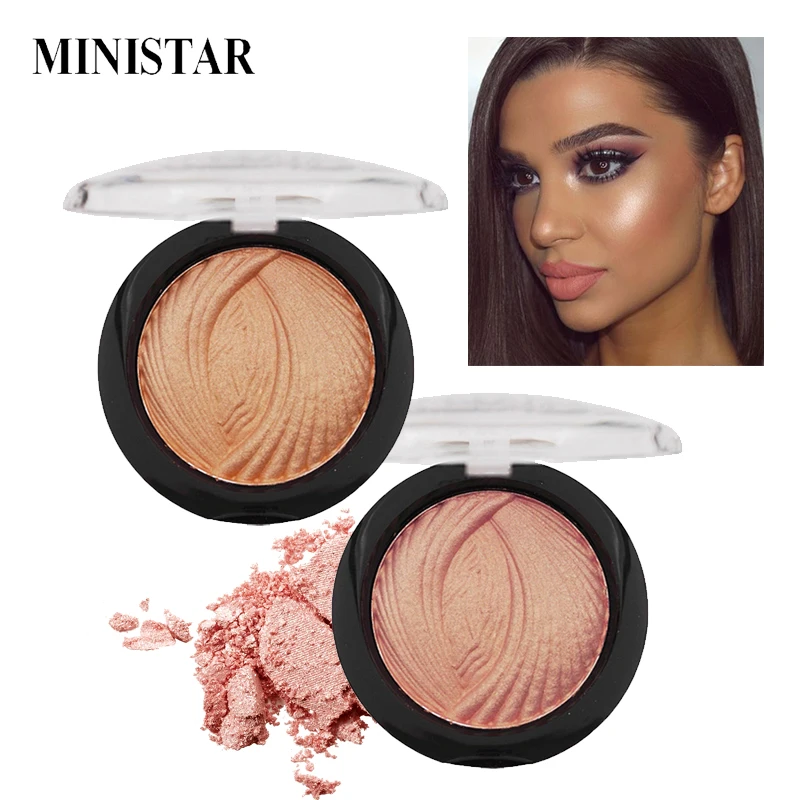 Professional Brand Dark Skin Glow Shimmer Highlighters Color Cosmetics