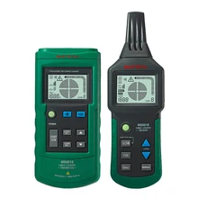 MS6818 провод кабель трекер Finder металлический локатор для нахождения подземных труб детектор тестер выключатель Finder метр AC/DC 12~ 400 В