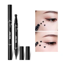 Двусторонняя жидкая подводка для глаз водостойкая долговечная подводка для глаз гладкая подводка для макияжа Cosmestics новое поступление