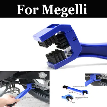 

Motorcycle Chain Cleaning Brush Cycling Bike Bicycle Chain Cleaning Clean For Megelli Sport Supermoto Naked 125 250 R S Se M