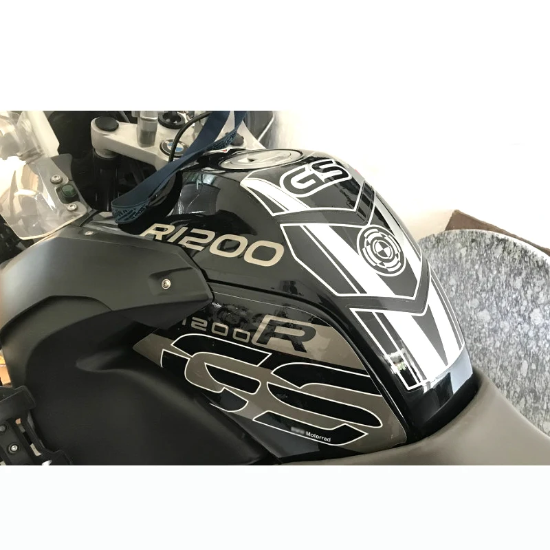 Per BMW R1200GS Adventure R 1200 GS cuscinetti protettivi per adesivi  antiscivolo per serbatoio 2014 2015 2016 2017 2018 accessori moto|Decals \u0026  Stickers| - AliExpress