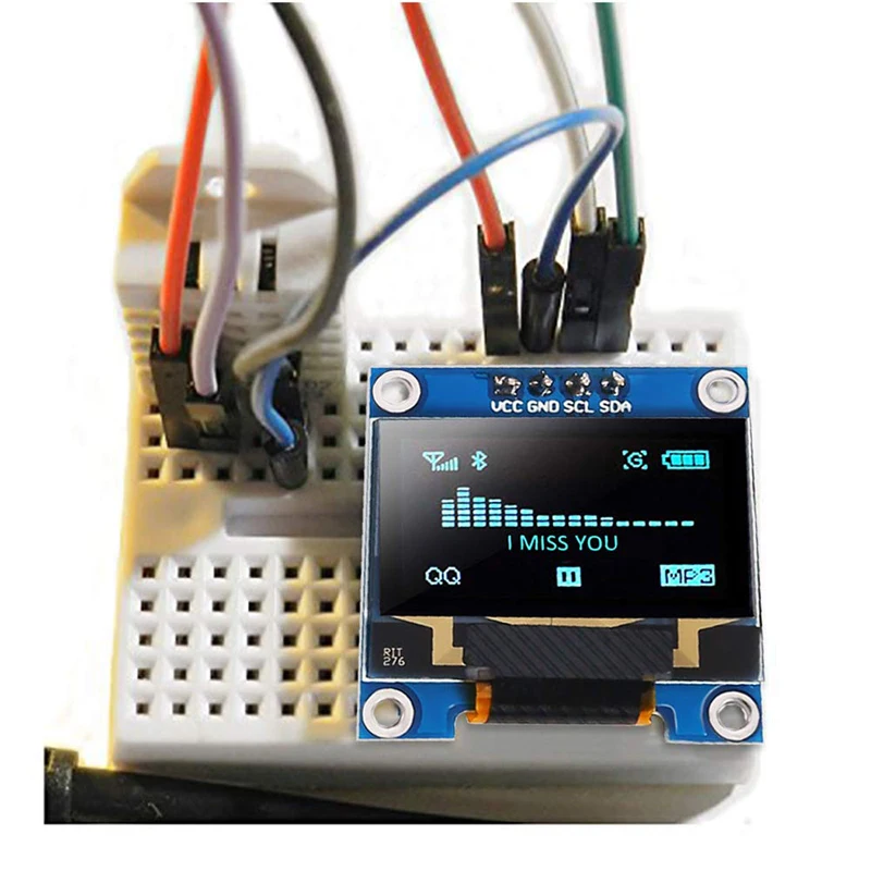 0 91/0 96 дюйма серия IIC желтый синий ЖК дисплей модуль 128X64 I2C SSD1306 12864 плата с экраном