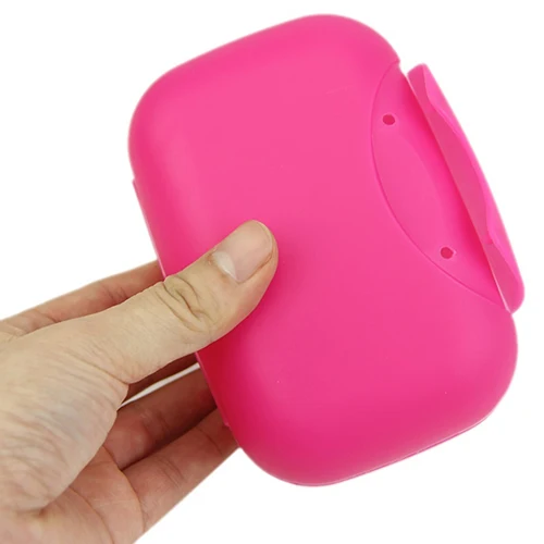 

Candy Color Travel Soap Dish Box Portable Soap Case Holder Container Bathroom Shower Kitchen Storage Basket Tool Drop Shipping