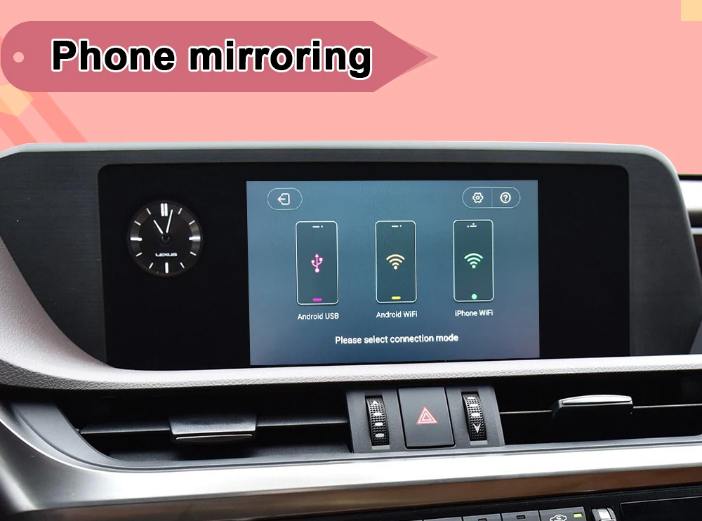 Phone mirroring