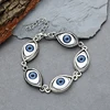 Vintage Gothic Demon Eyes Bracelet Femme Punk Evil Eye Bracelets For Women Metal Jewelry Drop Shipping Pulseras Mujer Moda 2022 ► Photo 3/6