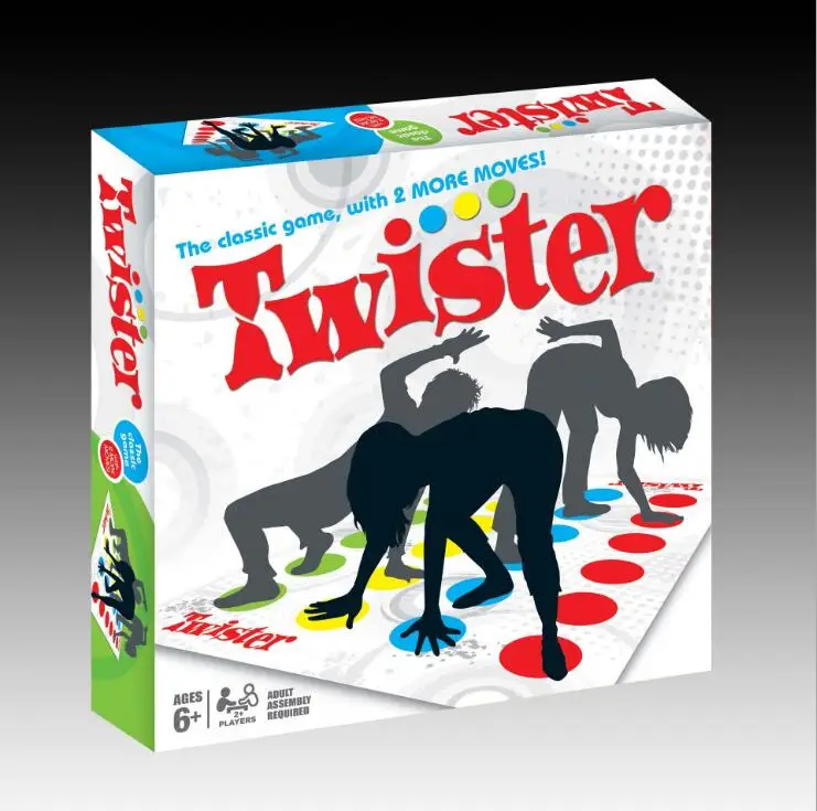

Indoor Outdoor Fun Twister Toy Kids Adult Game Moving Body On Map Creative Interactive Educational Toys Party Funny Board Games
