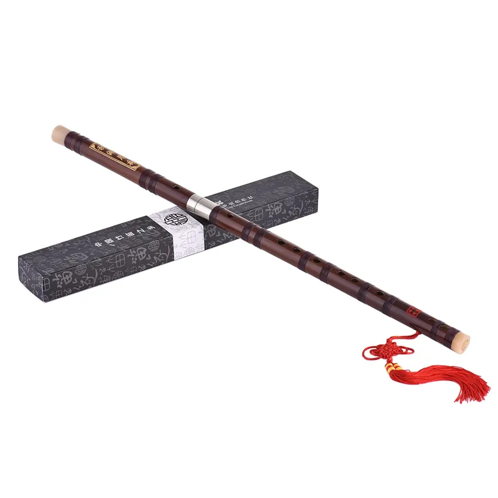 

Pluggable Bitter Bamboo Flute Dizi Traditional Handmade Chinese Musical Woodwind Instrument Key of C Study Level