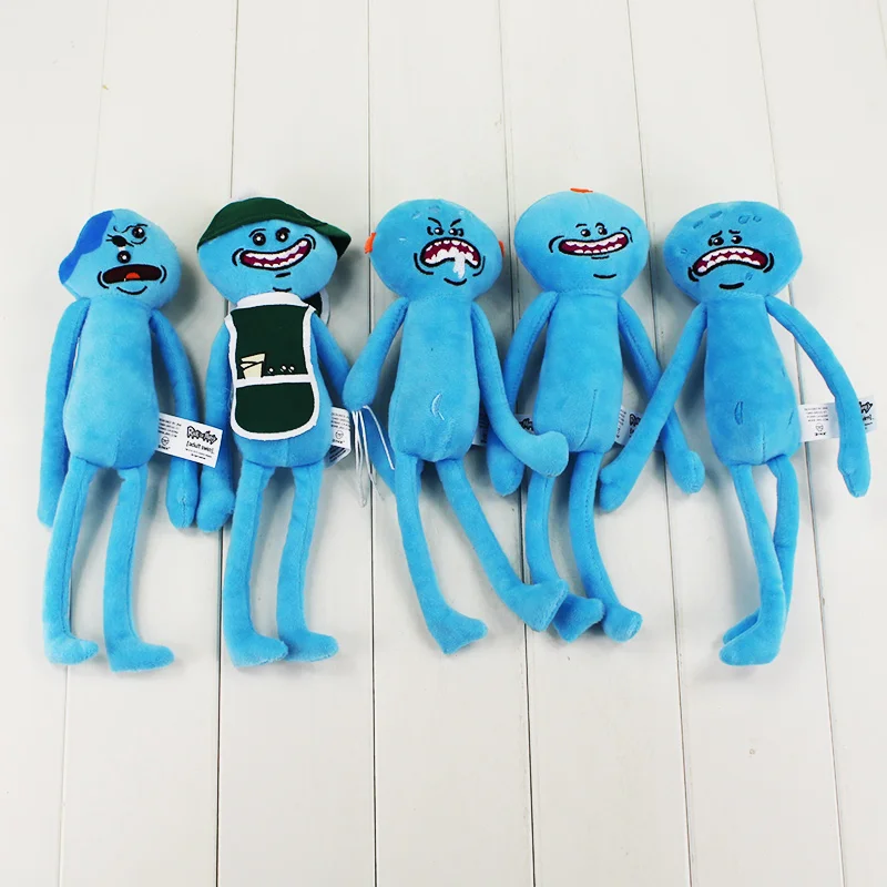 Rick and morty Plush Toy Sanchez Smith Mr Meeseeks Jerry Summer Poopybutthole