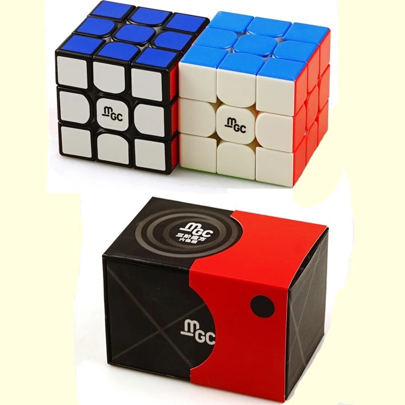 

New Original YJ II MGC V2 3x3x3 M Magic Speed Magical Cube yongjun Professional 3x3 Magnetic Cube Twist Educational Kid Toys
