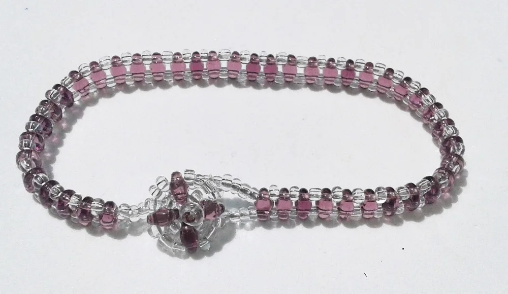 Luster Czech Glass Two Hole Seed Beads 5