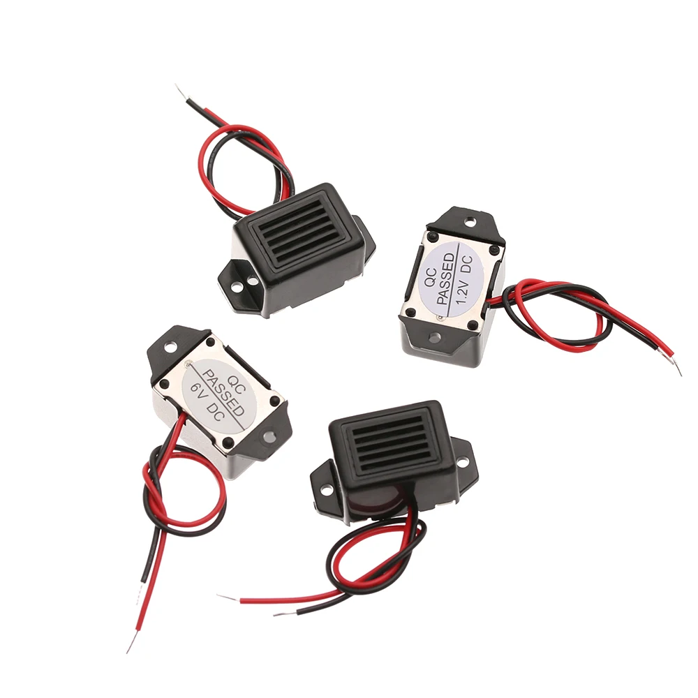 

1Pcs 33.6x15x9mm Alarm Buzzer Alarm Buzzer DC 1.2/3/6/12V 85dB Mini Electronic Alarm Buzzers Constant Tone