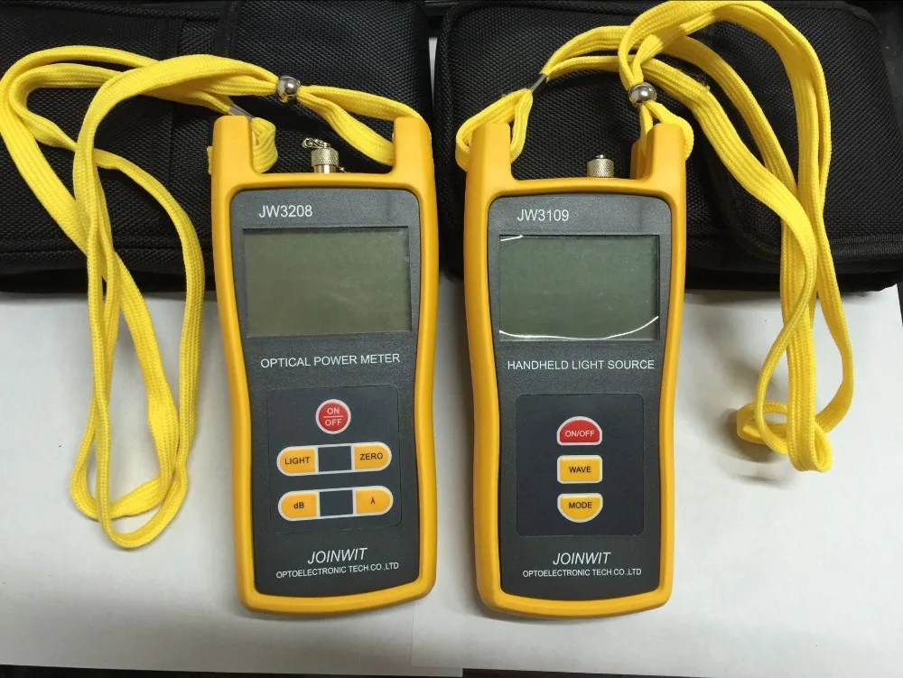 

Fiber Optical Multimeter -70~+6dBm JW3208A High Precision Optical Power Meter and JW3109 Optical Light Source 850/1300nm