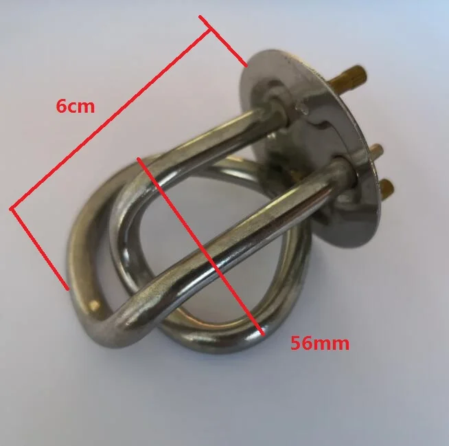 220V 1000W Electric Kettle Parts anti dry heating Stainless Steel