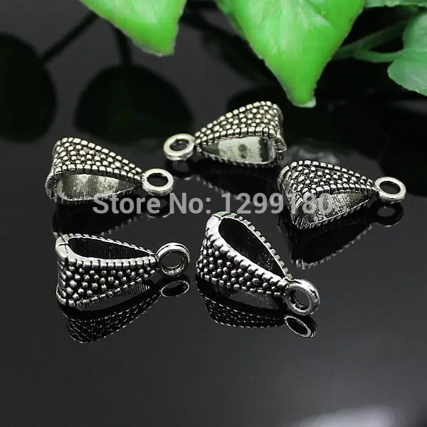 50pc/lot Zinc Alloy Silver Tone Pendant Bails Cord end For Necklace DIY Jewelry Making Accessories 16x6x7mm Hole:4x9mm K02138 50pc/lot Zinc Alloy Silver Tone Pendant Bails Cord end For Necklace DIY Jewelry Making Accessories 16x6x7mm Hole:4x9mm K02138