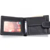 Baborry Men Wallets Genuine Cow Leather Wallets Thin Purse Card Holder Fashion Magic Purse Dollar Price Men Wallets 4