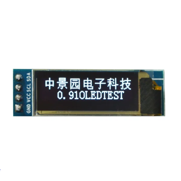 

0.91 inch 12832 white and blue color 128X32 OLED LCD LED Display Module 0.91" IIC Communicate